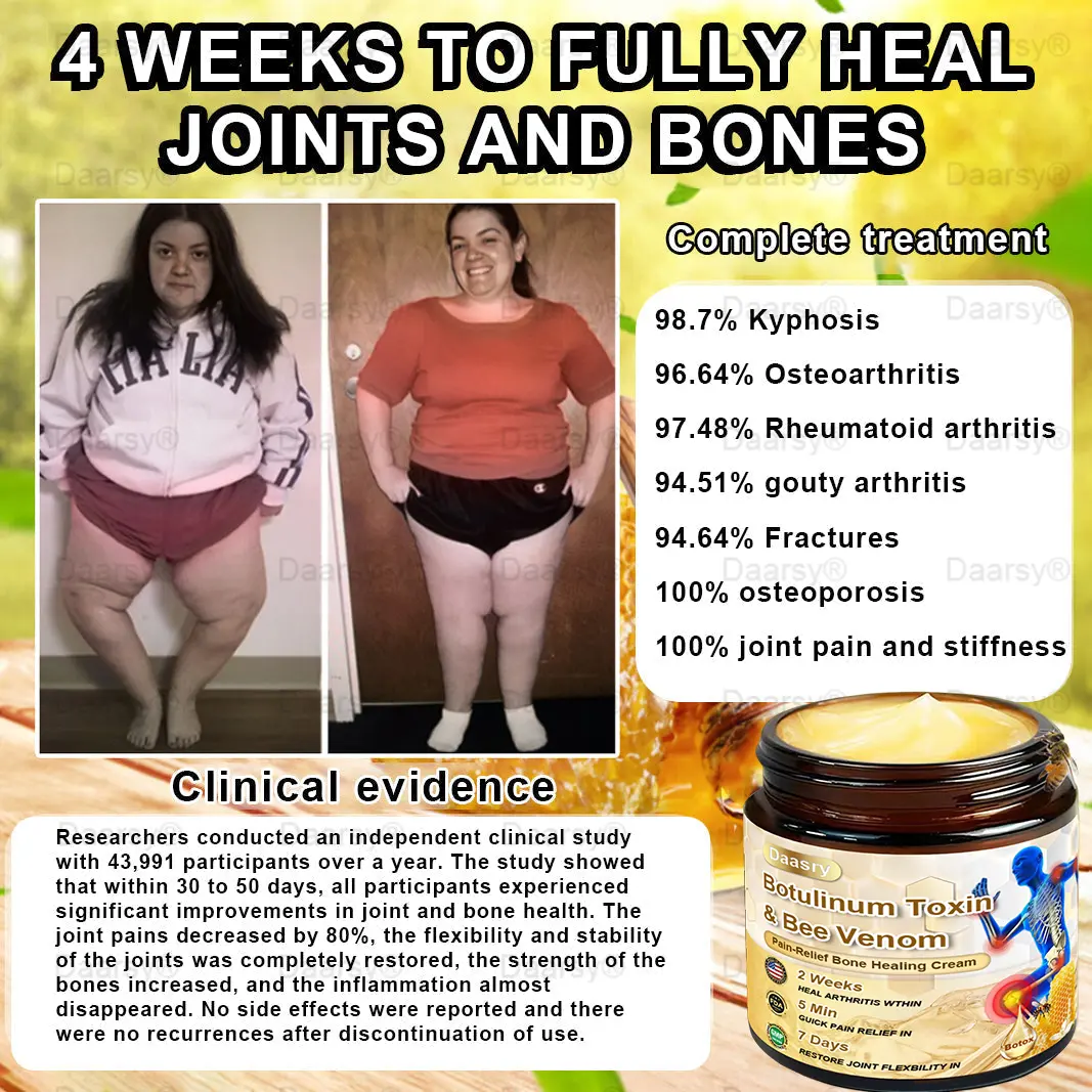 Daasry™ Botulinum Toxin & Bee Venom Pain-Relief Bone Healing Cream