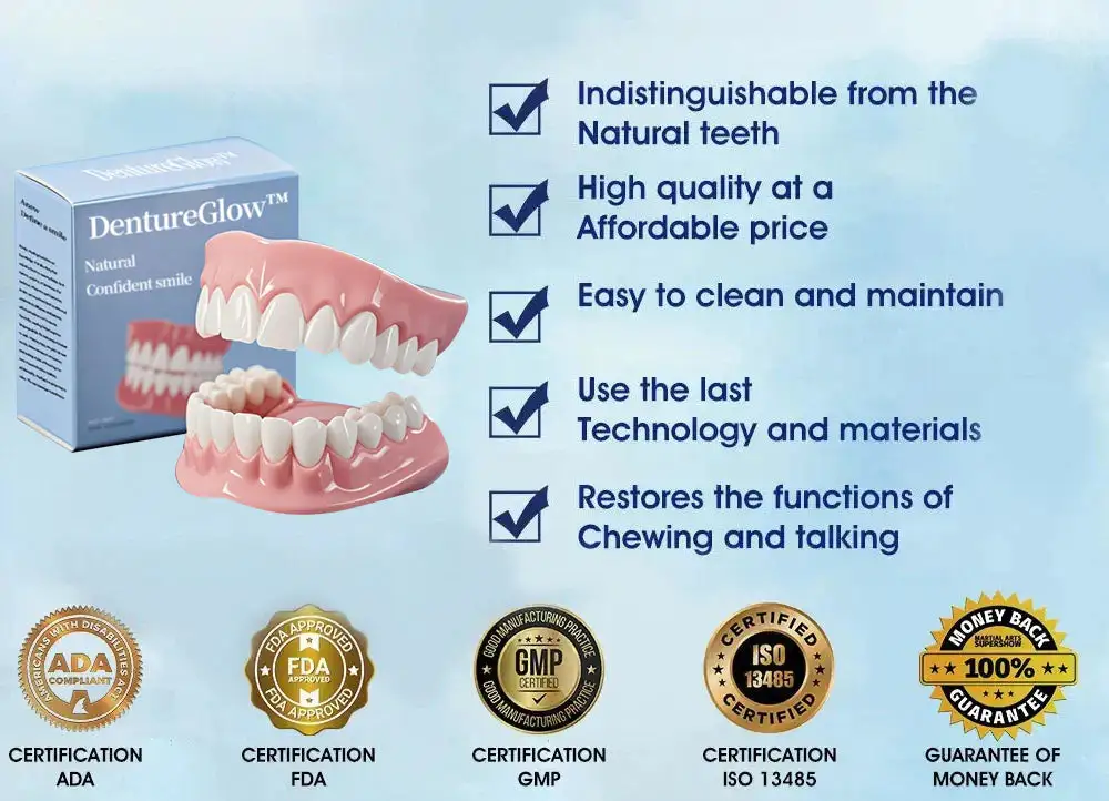 DentureGlow™ –🦷Get a Perfect Smile Fast!🦷 (⏰30-Min Flash Sale Ends Soon!⏰)