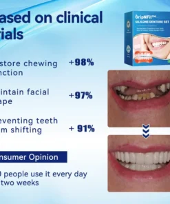 GripNFit™ Silicone Denture Set