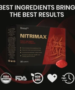 Honxi™ Nitrimax - Каплета за максимална жизненост за мъже