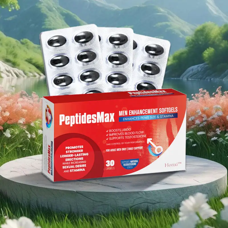 Honxi™ Peptidesmax Men Max Strength and Vitality Softgels