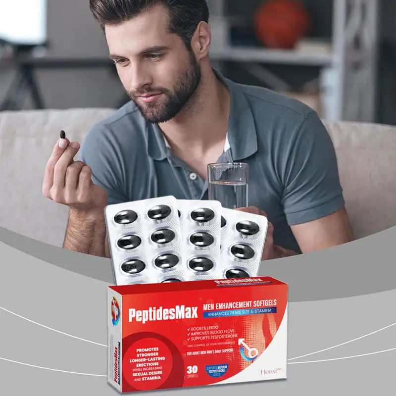Honxi™ Peptidesmax Men Max Strength and Vitality Softgels