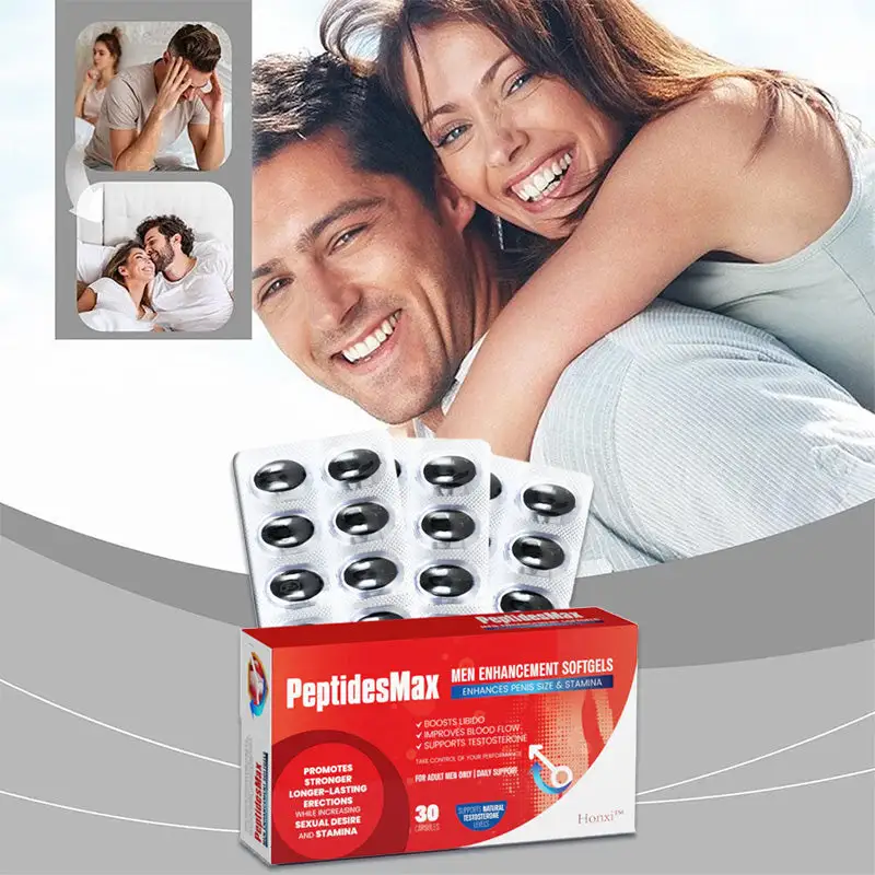 Honxi™ Peptidesmax Men Max Strength and Vitality Softgels