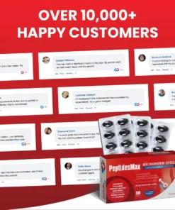 Honxi™ Peptidesmax Men Max Strength and Vitality Softgels