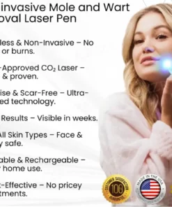 JEREMYTIS® Non-Invasive Mole and Wart Removal Laser Pen