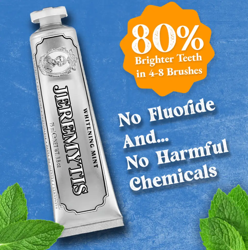 JEREMYTIS™ Ultra Whitening Mint Toothpaste