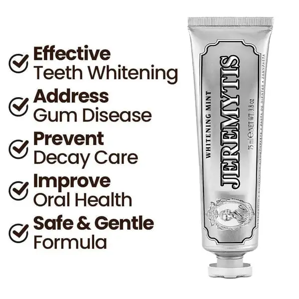 JEREMYTIS™ Ultra Whitening Mint Toothpaste