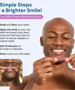 OneiasSmile™ Dissolvable Teeth Whitening Strips