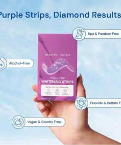 OneiasSmile™ Dissolvable Teeth Whitening Strips