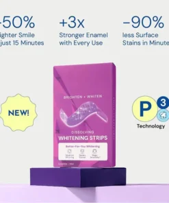 OneiasSmile™ Dissolvable Teeth Whitening Strips
