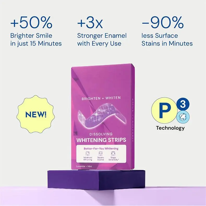 OneiasSmile™ Dissolvable Teeth Whitening Strips