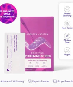 OneiasSmile™ Dissolvable Teeth Whitening Strips