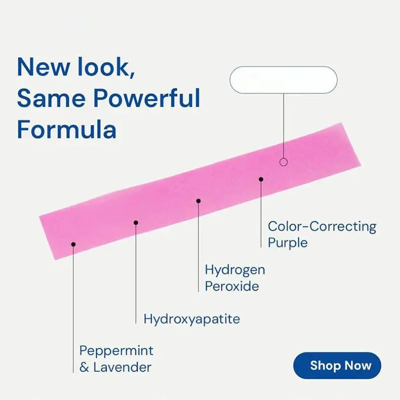 OneiasSmile™ Dissolvable Teeth Whitening Strips