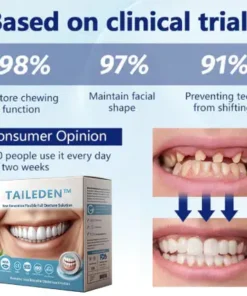 TAILEDEN™-New Generation Flexible Full Denture Solution