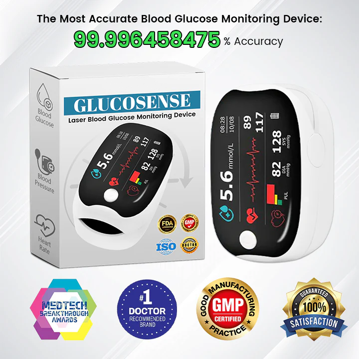 Haplos®GlucoSense Laser Blood Glucose Monitoring Device - Image 3