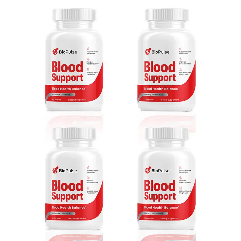 BioPulse Blood Support, Advanced Formula for Blood Sugar Balance, Natural, Safe, Zero Side Effect, FDA Approved