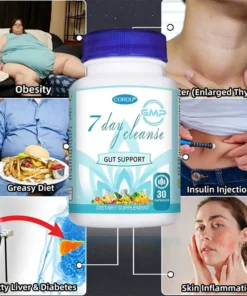 COROU® 7 Day Cleans - Gut and Colon Support 30 caps