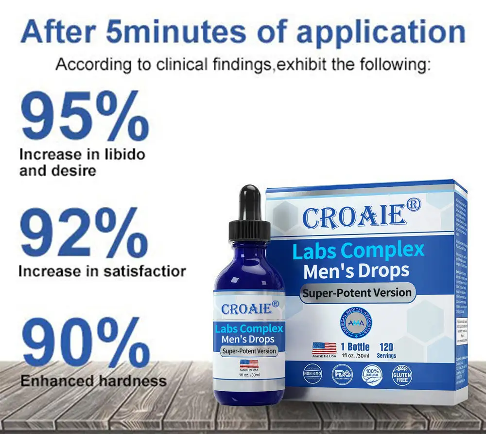 CROAIE™ Labs Complex Men's Drops