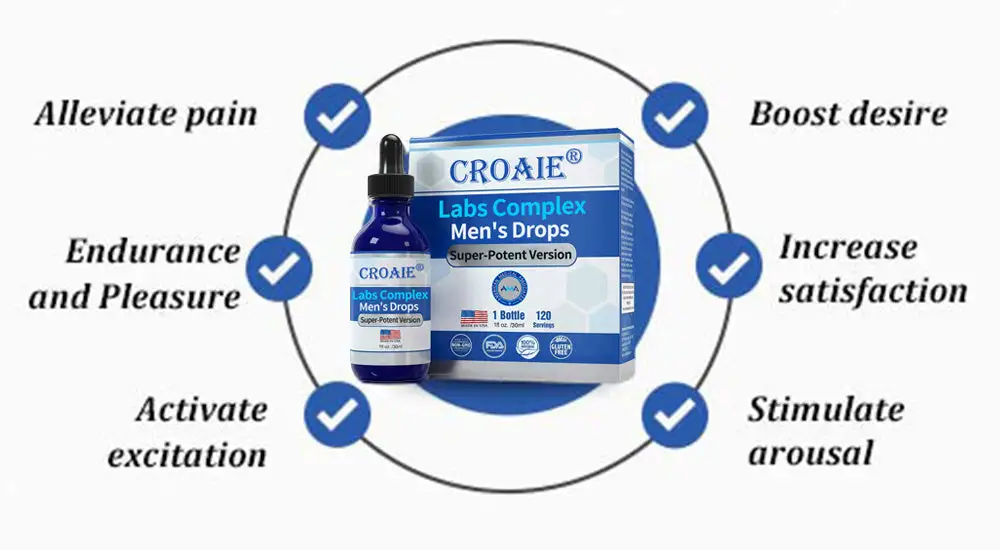 CROAIE™ Labs Complex Men's Drops