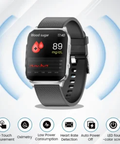 CZTICLE® SmartGluco Tracker Wellness Watch
