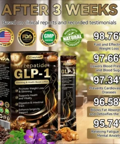 CrazyLeaf® GLP-1 & NAD Herbal Mushroom Instant Coffee