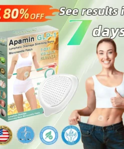 Croaie® Apamin GLP-1 Lymphatic Drainage Slimming Nano Microneedle Patch
