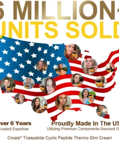 Croaie® NIDDK Tirzepatide Cyclic Peptide Thermo Slim Cream