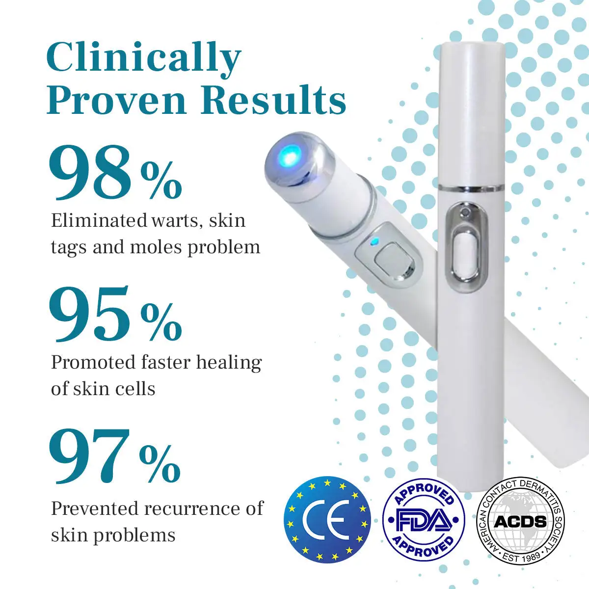 DAFEILA® LumeSkin Mole and Wart Removal Laser Pen