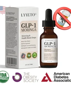 LYYETO® 𝐆𝐋𝐏-𝟏 𝐌𝐨𝐫𝐢𝐧𝐠𝐚 𝐒𝐥𝐢𝐦𝐦𝐢𝐧𝐠 & 𝐇𝐞𝐚𝐥𝐭𝐡 𝐁𝐨𝐨𝐬𝐭 𝐃𝐫𝐨𝐩𝐬