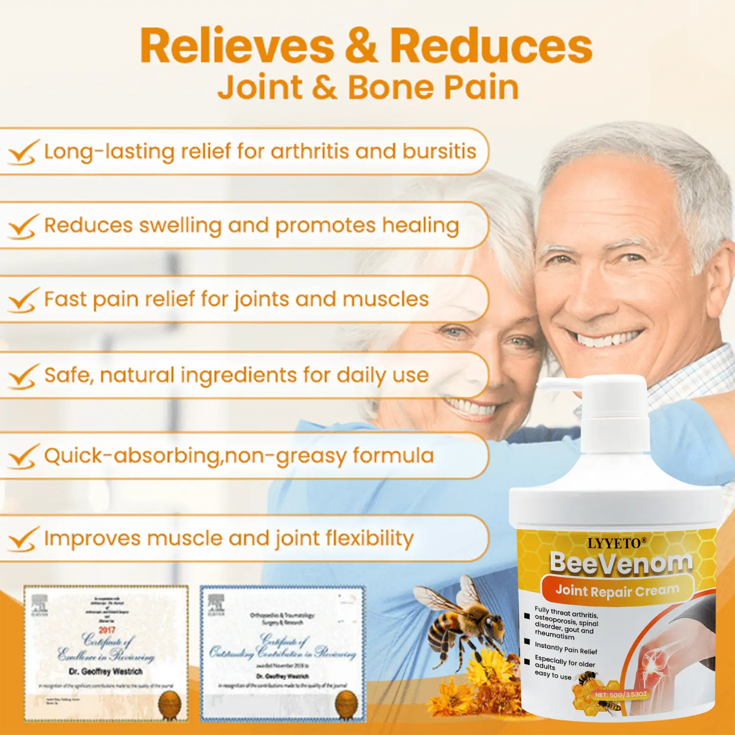 Lyyeto® BeeVenom Joint Repair Cream