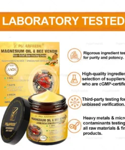 PolarFresh® Magnesium Oil & Bee Venom Pain-Relief Bone Healing Cream