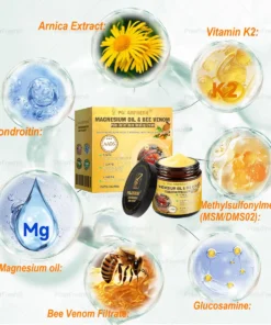 PolarFresh® Magnesium Oil & Bee Venom Pain-Relief Bone Healing Cream