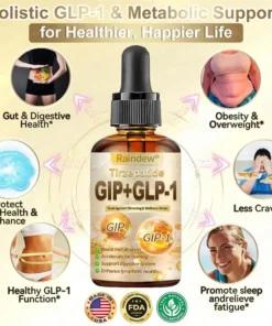 Raindew® Tirzepatide GIP+GLP-1 Dual Agonist Slimming & Wellness Drops