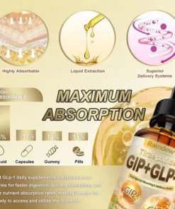 Raindew® Tirzepatide GIP+GLP-1 Dual Agonist Slimming & Wellness Drops