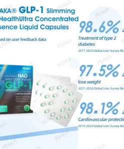 𝐏𝐄𝐀𝐊𝐀® 𝐆𝐋𝐏-𝟏 𝐒𝐥𝐢𝐦𝐦𝐢𝐧𝐠 & 𝐇𝐞𝐚𝐥𝐭𝐡 𝐔𝐥𝐭𝐫𝐚 𝐂𝐨𝐧𝐜𝐞𝐧𝐭𝐫𝐚𝐭𝐞𝐝 𝐄𝐬𝐬𝐞𝐧𝐜𝐞 𝐋𝐢𝐪𝐮𝐢𝐝 𝐏𝐞𝐚𝐫𝐥𝐬