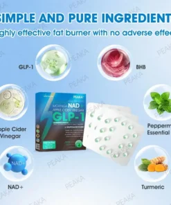 𝐏𝐄𝐀𝐊𝐀® 𝐆𝐋𝐏-𝟏 𝐒𝐥𝐢𝐦𝐦𝐢𝐧𝐠 & 𝐇𝐞𝐚𝐥𝐭𝐡 𝐔𝐥𝐭𝐫𝐚 𝐂𝐨𝐧𝐜𝐞𝐧𝐭𝐫𝐚𝐭𝐞𝐝 𝐄𝐬𝐬𝐞𝐧𝐜𝐞 𝐋𝐢𝐪𝐮𝐢𝐝 𝐏𝐞𝐚𝐫𝐥𝐬