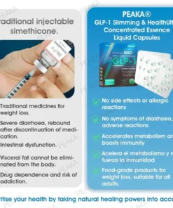 𝐏𝐄𝐀𝐊𝐀® 𝐆𝐋𝐏-𝟏 𝐒𝐥𝐢𝐦𝐦𝐢𝐧𝐠 & 𝐇𝐞𝐚𝐥𝐭𝐡 𝐔𝐥𝐭𝐫𝐚 𝐂𝐨𝐧𝐜𝐞𝐧𝐭𝐫𝐚𝐭𝐞𝐝 𝐄𝐬𝐬𝐞𝐧𝐜𝐞 𝐋𝐢𝐪𝐮𝐢𝐝 𝐏𝐞𝐚𝐫𝐥𝐬