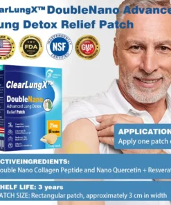 ClearLungX™ 𝐃𝐨𝐮𝐛𝐥𝐞𝐍𝐚𝐧𝐨 𝐀𝐝𝐯𝐚𝐧𝐜𝐞𝐝 𝐋𝐮𝐧𝐠 𝐃𝐞𝐭𝐨𝐱 𝐑𝐞𝐥𝐢𝐞𝐟 𝐏𝐚𝐭𝐜𝐡