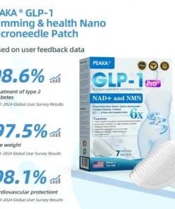 𝐏𝐄𝐀𝐊𝐀® 𝐆𝐋𝐏-𝟏 & 𝐍𝐀𝐃+ 𝐒𝐥𝐢𝐦𝐦𝐢𝐧𝐠 & 𝐡𝐞𝐚𝐥𝐭𝐡 𝐍𝐀𝐍𝐎 𝐌𝐈𝐂𝐑𝐎𝐍𝐄𝐄𝐃𝐋𝐄 𝐏𝐀𝐓𝐂𝐇