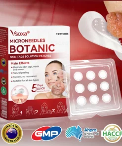 𝑉𝑠𝑜𝑥𝑎® 𝑀𝑖𝑐𝑟𝑜𝑛𝑒𝑒𝑑𝑙𝑒𝑠 𝐵𝑜𝑡𝑎𝑛𝑖𝑐 𝑆𝑘𝑖𝑛 𝑇𝑎𝑔𝑠 𝑆𝑜𝑙𝑢𝑡𝑖𝑜𝑛 𝑃𝑎𝑡𝑐ℎ𝑒𝑠