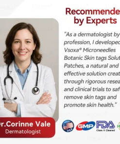 𝑉𝑠𝑜𝑥𝑎® 𝑀𝑖𝑐𝑟𝑜𝑛𝑒𝑒𝑑𝑙𝑒𝑠 𝐵𝑜𝑡𝑎𝑛𝑖𝑐 𝑆𝑘𝑖𝑛 𝑇𝑎𝑔𝑠 𝑆𝑜𝑙𝑢𝑡𝑖𝑜𝑛 𝑃𝑎𝑡𝑐ℎ𝑒𝑠