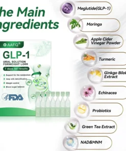 𝐀𝐀𝑭𝐐® 𝐆𝑳𝐏-𝟏 𝑊𝑒𝑖𝑔ℎ𝑡 𝐿𝑜𝑠𝑠 𝑂𝑟𝑎𝑙 𝑆𝑜𝑙𝑢𝑡𝑖𝑜𝑛