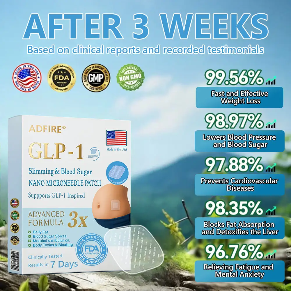 ADFIRE® NIDDK-Tirzepatide Slimming & health NANO MICRONEEDLE PATCH