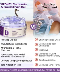 Misspone™ Curcumin & Emu Oil Pain Gel