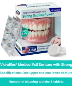 Vioralifes® Medical Full Denture with Strong Suction