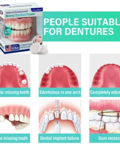 Vioralifes® Medical Full Denture with Strong Suction
