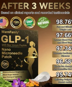 WarmFamily® FDA-Tirzepatide Nano-Microneedle Patch