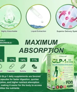 𝐂𝒓𝓪𝙯𝙮𝐋𝑒𝑎𝐟® 𝐺𝐿𝑃-𝟏 𝑺𝑰𝑿-𝑰𝑵-𝑶𝑵𝑬 𝑯𝒆𝒂𝒍𝒕𝒉 𝑺𝒐𝒍𝒖𝒕𝒊𝒐𝒏 𝑶𝒓𝒂𝒍 𝑳𝒊𝒒𝒖𝒊𝒅