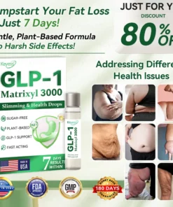 𝐊𝐞𝐲𝐞𝐬𝐬® 𝐆𝐋𝐏-𝟏 & 𝐌𝐚𝐭𝐫𝐢𝐱𝐲𝐥 𝟑𝟎𝟎𝟎 𝐒𝐥𝐢𝐦𝐦𝐢𝐧𝐠 & 𝐇𝐞𝐚𝐥𝐭𝐡 𝐃𝐫𝐨𝐩𝐬