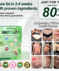 𝐂𝒓𝓪𝙯𝙮𝐋𝑒𝑎𝐟® 𝚂𝖬𝐺𝘛-𝘎𝐿𝙋-1 𝑆𝘭𝘪𝘮 & 𝘝𝘪𝘵𝘢𝘭𝘪𝘵𝘺 𝖮𝗋𝖺𝗅 𝑆olution